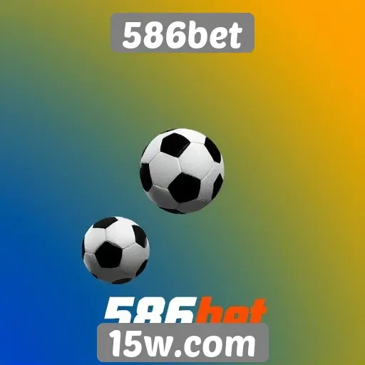 Seções de apostas esportivas disponíveis na 586bet