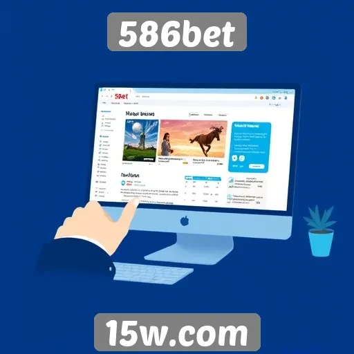 Avaliação da experiência de usuário na plataforma 586bet